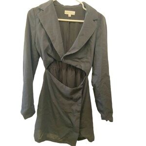 Mable black cutout coat dress small